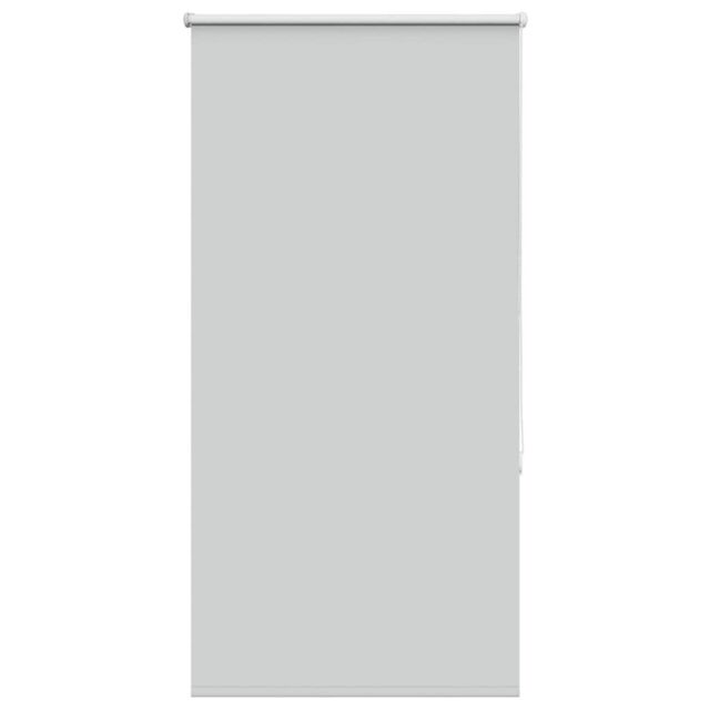 Berkfield Home Roller Blind Blackout Light Grey 70x150 cm Fabric Width 65.7 cm Polyester - image 1