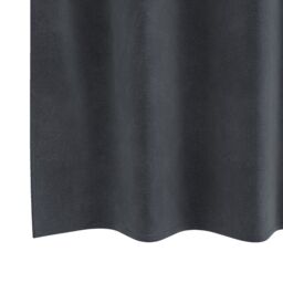 Berkfield Home Blackout Curtains with Eyelets 2 pcs Light Grey Velvet - thumbnail 5
