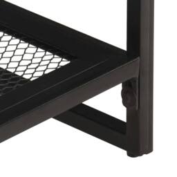 Berkfield Home Side Table 40x40x35 cm Solid Mango Wood in Brown - Size: 40 x 40 x 35 cm - thumbnail 5