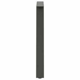 Berkfield Home Coffee Table Legs A-Shaped 2 pcs Anthracite¬†80x(72-73) cm Steel in Black - thumbnail 6