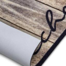 THE RUGS Washable Kitchen Rug & Runner - Polyamide Non Slip Floor Runner in Brown - Size: 50 cm x 150 cm - thumbnail 4