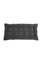 Living and Home 10cm Comfortable Quilted Mattress Topper in Grey - Size: Super King - thumbnail 6