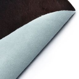 Berkfield Home Real Cow Hide Rug Black 150x170 cm - Size: 100 cm diameter - thumbnail 4