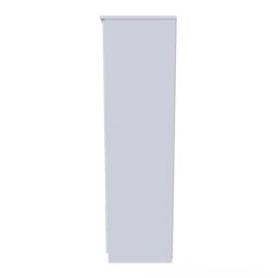 Ready Assembled 2 U Harrow 2 Door 2 Drawer Wardrobe (Ready Assembled) in White - thumbnail 2