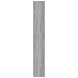 Berkfield Home Book Cabinet/Room Divider Grey Sonoma 40x30x198 cm - Size: 40 x 30 x 198 cm - thumbnail 6