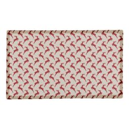 Artsy Mats Jumping Reindeer Doormat - Size: 40 cm x 70 cm - thumbnail 2
