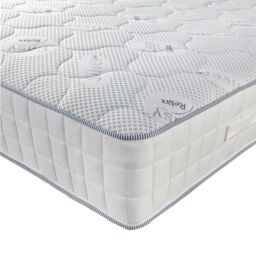 Somnior Pocket Spring Memory Foam Mattress With High Density Modified Polyether in White - Size: Small Double - thumbnail 1