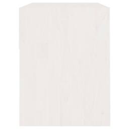 Berkfield Home Bedside Cabinets 2 pcs White 40x31x40 cm Solid Pinewood - Size: 40 x 31 x 40 cm - thumbnail 7