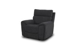 META Sofa Atlanta Power Recliner Chair in Black - thumbnail 3