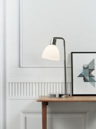 Nordlux Vintage Indoor Table Lamp Silver Metal E14 Adjustable Head - Mains Powered, IP20 - thumbnail 2
