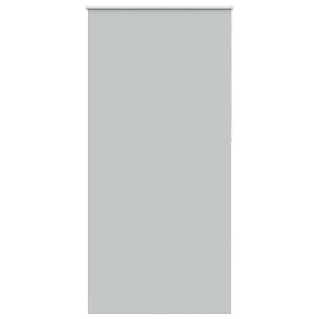 Berkfield Home Roller Blind Blackout Light Grey 110x210 cm Fabric Width 105.7 cm Polyester - image 1