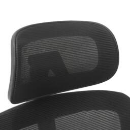 Levede Office Computer Chair Mesh Ergonomic Lumbar Swivel Armrest Headrest in Black - thumbnail 7