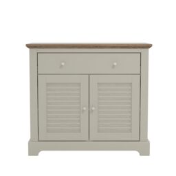 GFW Salcombe Compact Sideboard in Light Grey - thumbnail 2