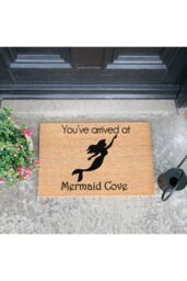 Artsy Mats You Have Arrived At Mermaid Cove Doormat in Light Brown - Size: 40 cm x 60 cm - thumbnail 2