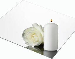 Trendi Set of 16 Frameless 30x30cm Glass Wall Mirror Tiles in Clear - Size: 4 Pack - thumbnail 3