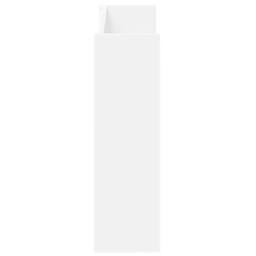 Berkfield Home Wall Shoe Cabinet White 80x18x60 cm Engineered Wood - Size: 80 x 18 x 60 cm - thumbnail 6