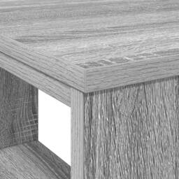 Berkfield Home Corner Desk Grey Sonoma Particle board Medium Corner Desk - thumbnail 8