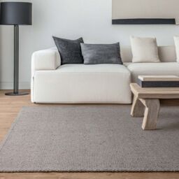 The Rug Shop UK Grey Modern Easy to clean Hand Made Plain Area Rug - Size: 200 cm x 290 cm - thumbnail 4
