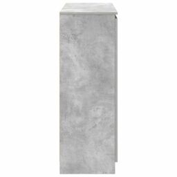 Berkfield Home Sideboard with Drawers Concrete Grey 100.5x35x98.5 cm Engineered Wood - thumbnail 7