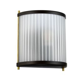 Loops Wall Light Museum Bronze Dark Brown Painted / Aged Brass LED E27 60W - thumbnail 2