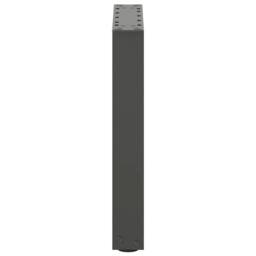 Berkfield Home Coffee Table Legs U-Shaped 2 pcs Anthracite 38x(42-43) cm Steel in Black - thumbnail 6