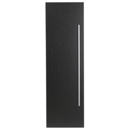 Wyld and Coco Bathroom Wall Cabinet Black MDF 132x40cm 4 Shelves - Size: 132x40 cm - thumbnail 5