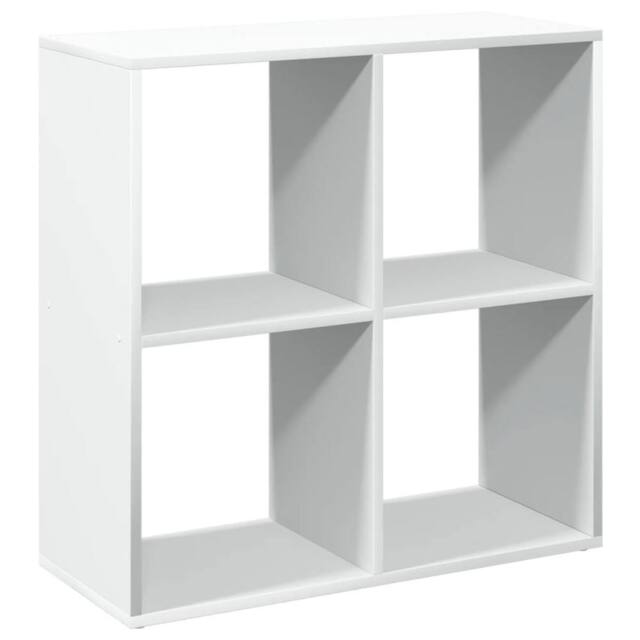 Berkfield Home Room Divider Bookcase White 69.5x29x69.5 cm Engineered Wood - image 1