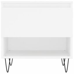 Berkfield Home Coffee Tables 2 pcs White 50x46x50 cm Engineered Wood - Size: 50 x 46 x 50 cm - thumbnail 6