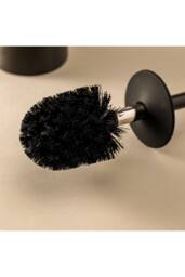 Cosmic Toilet Brush, Wall-mounted, Matt Chrome, Collection Architect S+ in Metallic Silver - thumbnail 4