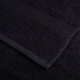 Berkfield Home Premium Sauna Towels SOLUND 2 pcs Black 80x200 cm 600 gsm - thumbnail 6