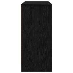 Berkfield Home Sideboard Black Oak 85x34x76 cm Engineered Wood - Size: 85 x 34 x 76 cm - thumbnail 7