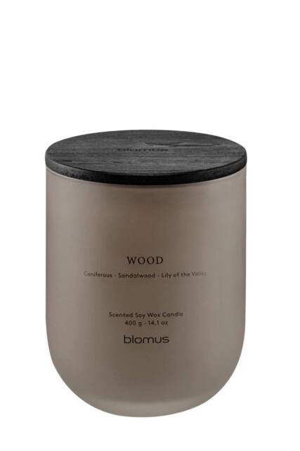 Blomus TUOKSU Wood Scented candle L - Coffee in Light Brown - image 1