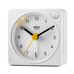 Braun Classic Travel Alarm Clock in White - thumbnail 2
