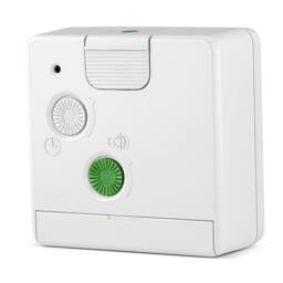 Braun Classic Travel Alarm Clock in White - thumbnail 5
