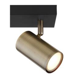 Netlighting Robby Ceiling Spotlight Bar Matt Black 3x GU10 - thumbnail 5