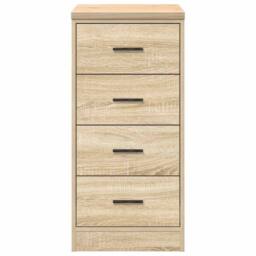Berkfield Home Garage Storage Cabinet Sonoma Oak 40x51x85 cm Solid Wood Pine in Light Tan - Size: 40 x 51 x 85 cm - thumbnail 6