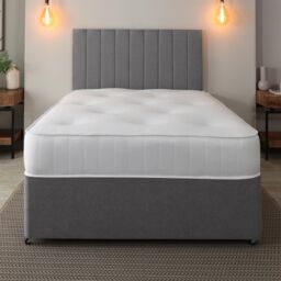 Starlight Beds Sleep Warmer Premium Hybrid Mattress 20cm Deep Dual Comfort Fillings in White - Size: King - thumbnail 6