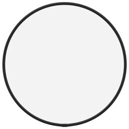 Berkfield Home Wall Mirror Black √ò 30 cm Round - thumbnail 2