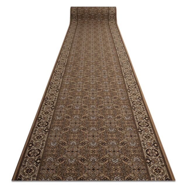 RugsX Anti-Slip Bidjar Runner in Beige - Size: 100 cm x 470 cm - image 1