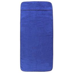 Berkfield Home Beach Towels 6 pcs Royal Blue 60x135 cm Fabric 400 GSM - thumbnail 4