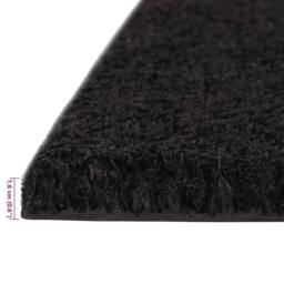 Berkfield Home Door Mats 5 pcs Black 40x60 cm Tufted Coir - thumbnail 5