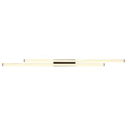 Netlighting Kirina Integrated LED Semi Flush Ceiling Light Matt Black 2x LED 3000K - thumbnail 4
