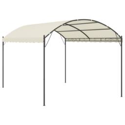 Berkfield Home Gazebo Fabric Cream in Beige - thumbnail 2