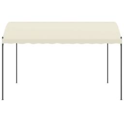 Berkfield Home Gazebo Fabric Cream in Beige - thumbnail 4
