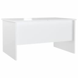 Berkfield Home Coffee Table High Gloss White 80x50x42.5 cm Engineered Wood - thumbnail 5