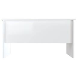 Berkfield Home Coffee Table High Gloss White 80x50x42.5 cm Engineered Wood - thumbnail 6