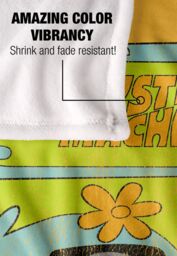 Warner Brothers Scooby Doo Officially Licensed Silky Touch Super Soft Throw Blanket 152 x 127 cm in White - thumbnail 4