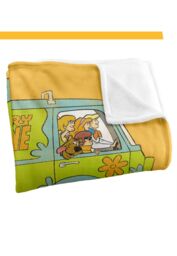 Warner Brothers Scooby Doo Officially Licensed Silky Touch Super Soft Throw Blanket 152 x 127 cm in White - thumbnail 3