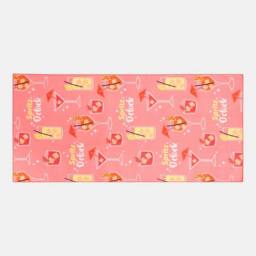 OHS Aperol Spritz Beach Towel Bath Travel Quick Dry Microfibre Absorbent - thumbnail 3