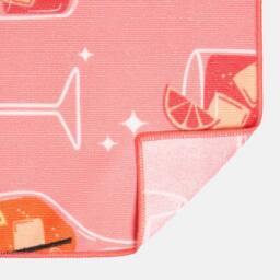 OHS Aperol Spritz Beach Towel Bath Travel Quick Dry Microfibre Absorbent - thumbnail 5